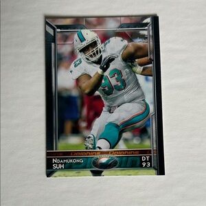 NDamukong Suh Miami Dolphins Football Card